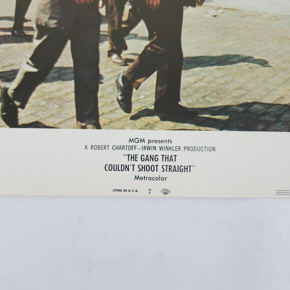The Gang That Couldnt Shoot Straight 1971 Lobby Card Movie Poster Jerry Orbach - Picture 7 of 8